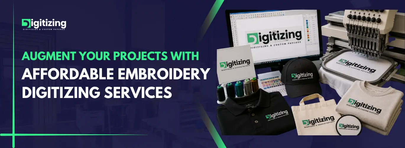 Augment your projects with affordable embroidery digitizing services