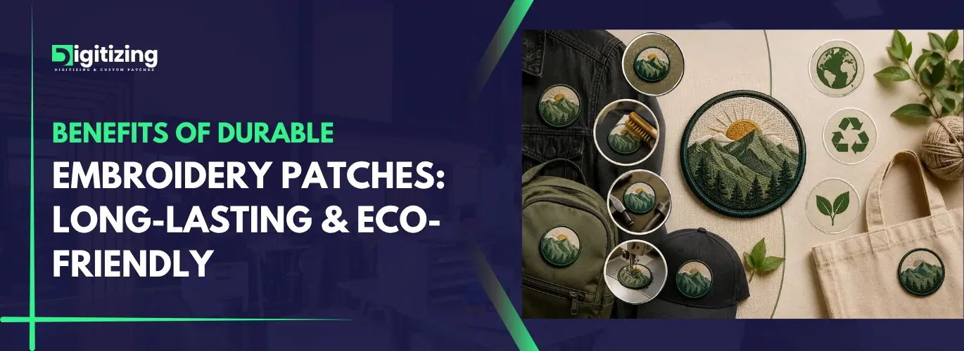 Benefits of durable embroidery patches long-lasting & eco-friendly