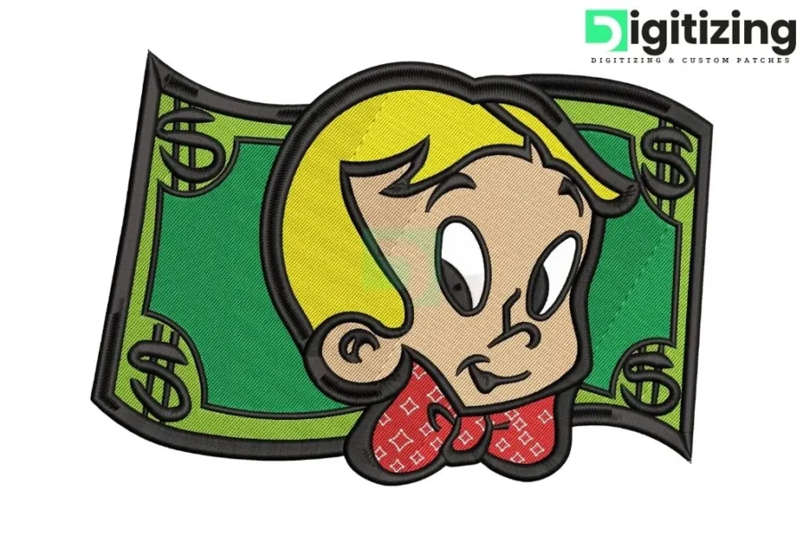 Richie Rich Embroidery Digitizing